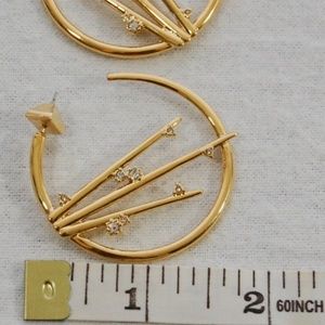 NWOT ALEXIS BITTAR Satellite Spike Hoop Ea…